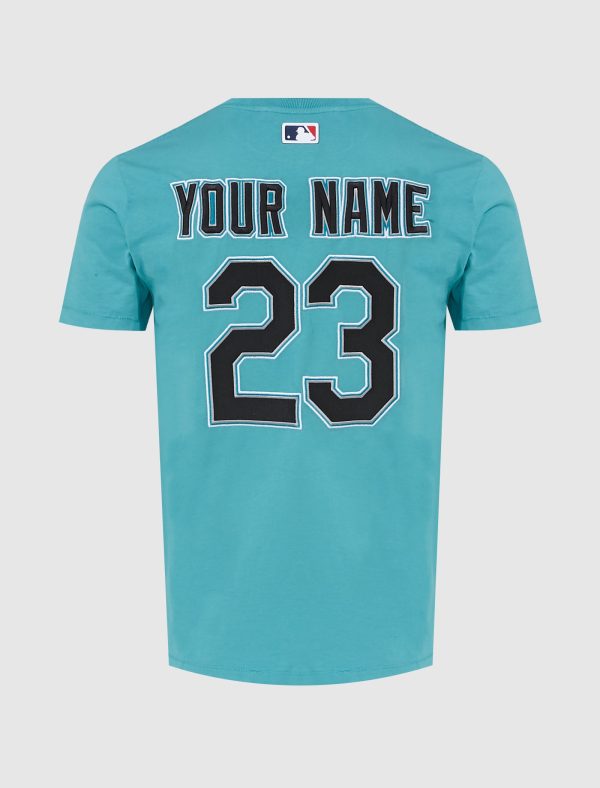 MLB MARLINS SHORT SLEEVE TEE Fashion - Image 3
