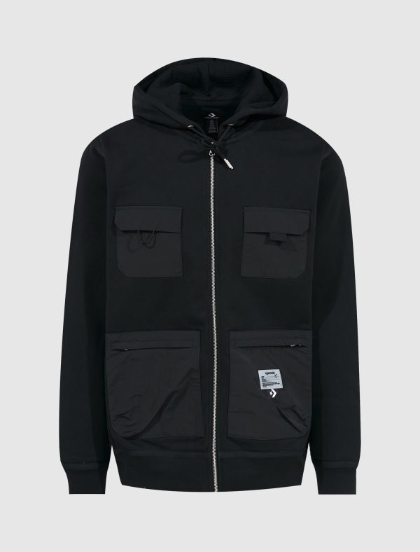 JOSH VIDES UTILITY FLEECE HOODIE on Sale