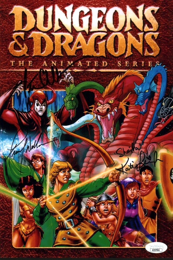 Dungeons & Dragons 8x12 Signed Photo Cast x3 Cullen Welker Leigh JSA Certified Autograph Hot on Sale