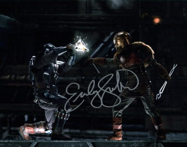 Emily Swallow Star Wars The Mandalorian 11x14 Signed Photo Poster JSA Certified Autograph Online Sale