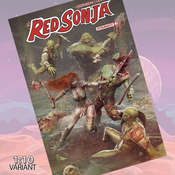 Red Sonja #1 Cover M 1:10 Barends Variant Comic Book For Sale