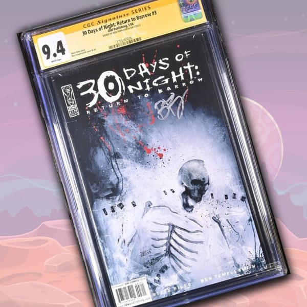 30 Days of Night: Return to Barrow #3 IDW Publishing CGC Signature Series 9.4 Signed Ben Templesmith Hot on Sale