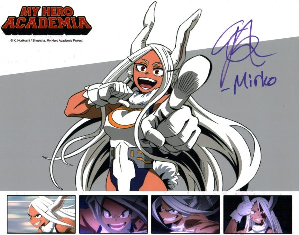 Anairis Quinones My Hero Academia 11x14 Photo Poster Signed JSA Certified Autograph Sale - Image 2