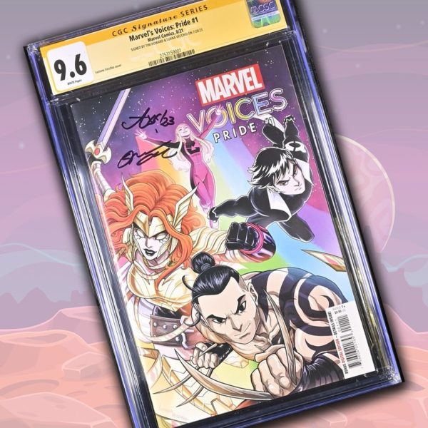 Marvel s Voices: Pride #1 Marvel Comics CGC Signature Series 9.6 Signed Tini Howard, Luana Vecchio Supply