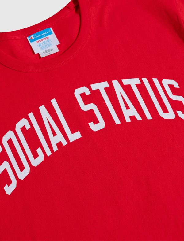 SOCIAL STATUS SHORT SLEEVE HERITAGE TEE on Sale - Image 2