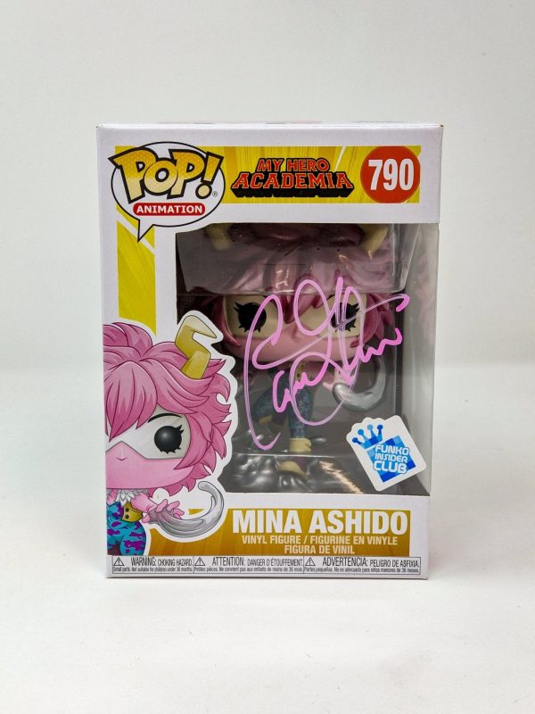 Caitlin Glass My Hero Academia Mina Ashido Funko Insider Club #790 Signed Funko Pop JSA Certified Autograph Online - Image 2