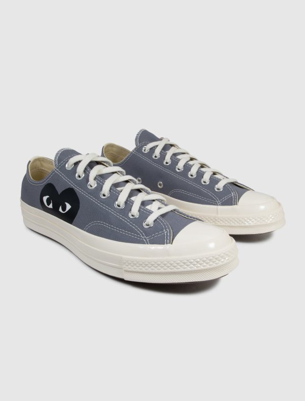COMME DES GARÇONS PLAY CHUCK TAYLOR ALL STAR 70  LOW For Sale - Image 4