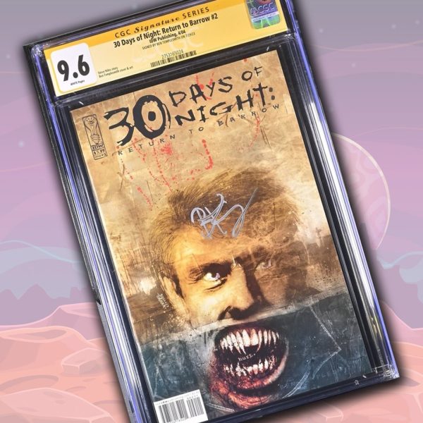 30 Days of Night: Return to Barrow #2 IDW Publishing CGC Signature Series 9.6 Signed Ben Templesmith Hot on Sale