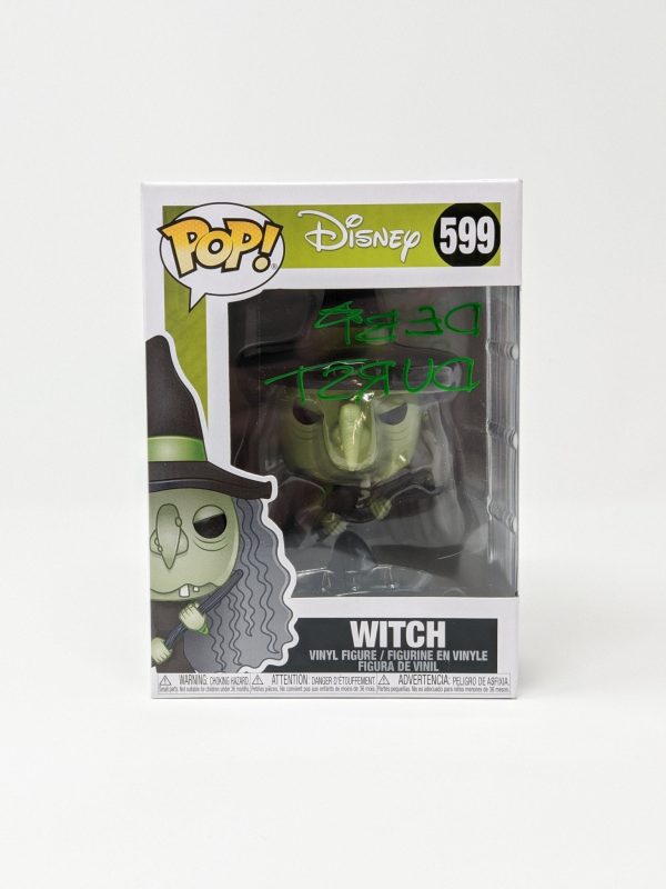 Debi Durst Disney Nightmare Before Christmas Witch #599 Signed Funko Pop JSA Certified Autograph For Cheap - Image 2