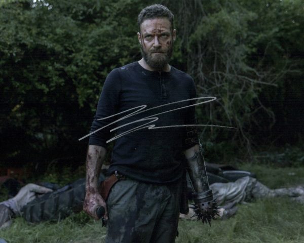 Ross Marquand The Walking Dead 8x10 Signed Photo JSA Certified Autograph Sale - Image 2