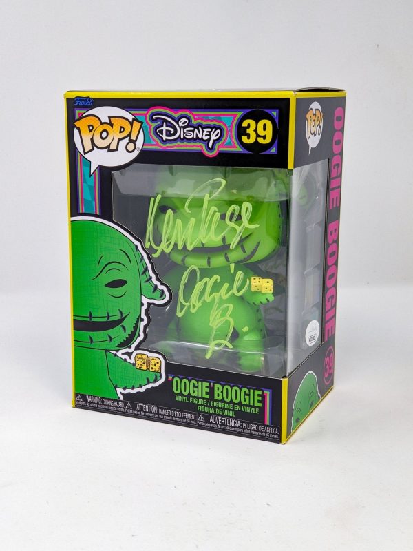 Ken Page Disney Nightmare Before Christmas Oogie Boogie #39 Signed Funko Pop JSA Certified Autograph Online - Image 4