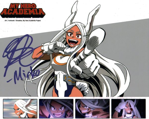 Anairis Quinones My Hero Academia 8x10 Photo Signed JSA Certified Autograph on Sale