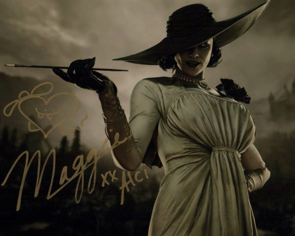 Maggie Robertson Resident Evil 8x10 Signed Photo JSA Certified Autograph Online now - Image 2