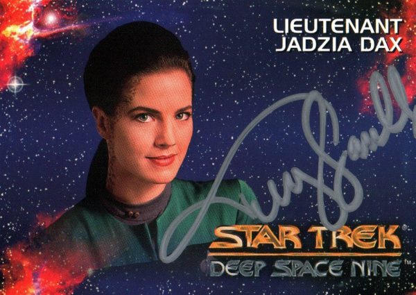 Terry Farrell Star Trek: DS9 2.5x4 Trading Cards Signed JSA Certified Autograph For Cheap