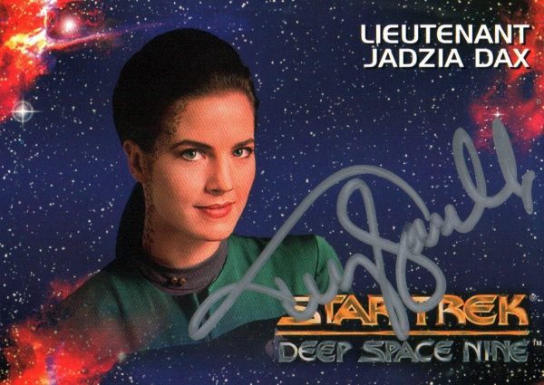 Terry Farrell Star Trek: DS9 2.5x4 Trading Cards Signed JSA Certified Autograph For Cheap - Image 5
