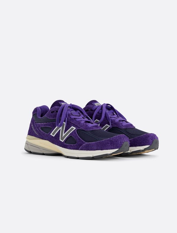 990 v4 MADE IN USA  PURPLE SUEDE  Fashion - Image 3