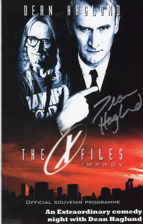 Dean Haglund The X Files Improve Programme Signed JSA Certified Autograph Online now