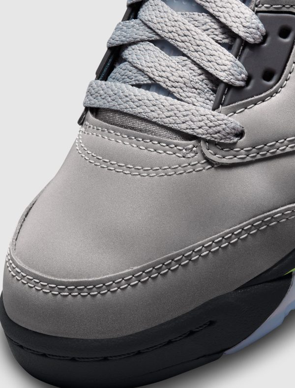 AIR JORDAN 5 RETRO  GREEN BEAN  GS Hot on Sale - Image 2