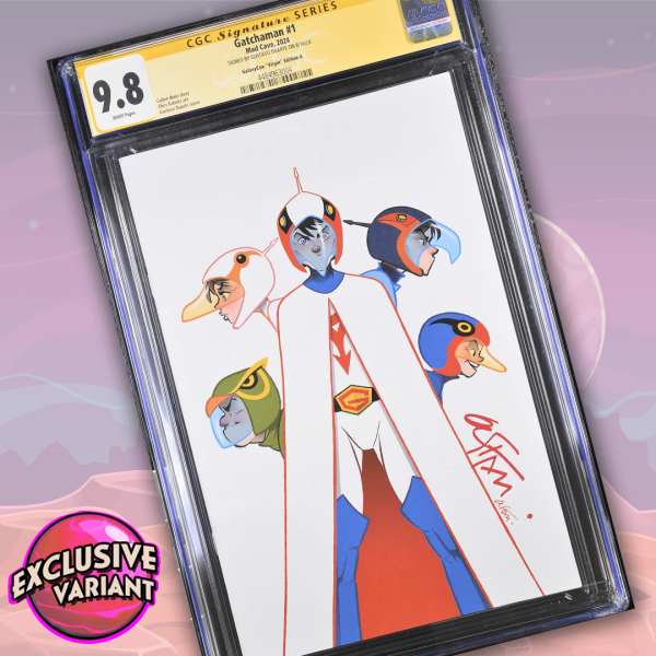 Gatchaman #1 GalaxyCon Exclusive Virgin Duarte Edition CGC Signature Series 9.8 Signed by Gustavo Duarte Fashion