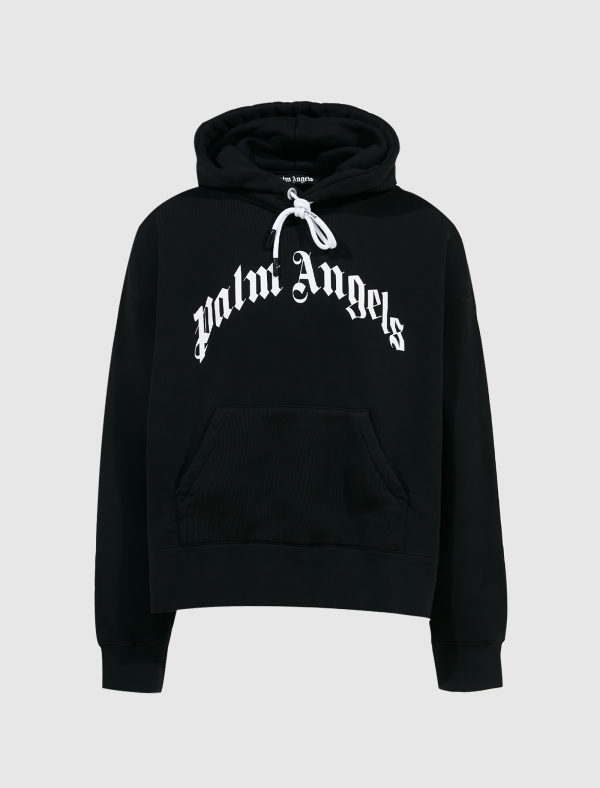 CURVED LOGO HOODIE Online Sale