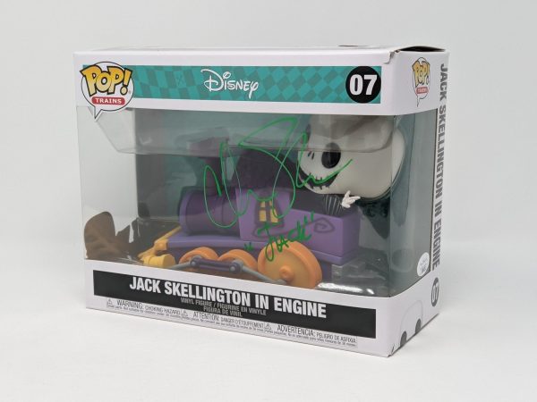 Chris Sarandon Disney Jack Skellington in Engine #07 Large Signed Funko Pop JSA Certified Autograph Online now