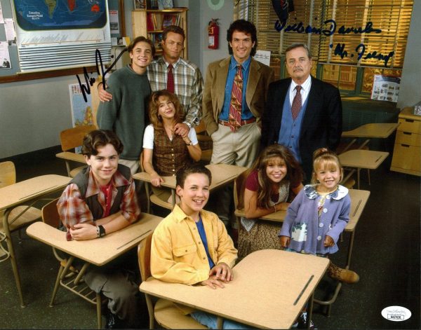 Boy Meets World 11x14 Cast x2 Signed Photo Poster Daniels Friedle JSA Certified Autograph Sale - Image 2