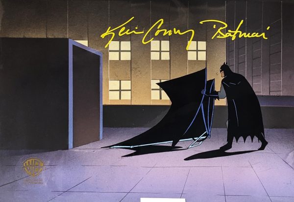 Kevin Conroy Batman 10x13 Signed  Animation Production Cel Autograph JSA Certified LOA Supply