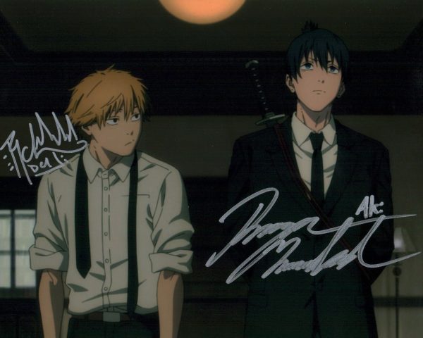 Chainsaw Man 8x10 Signed Photo Cast x2 Murdock, Levy JSA Certified Autograph For Discount - Image 2