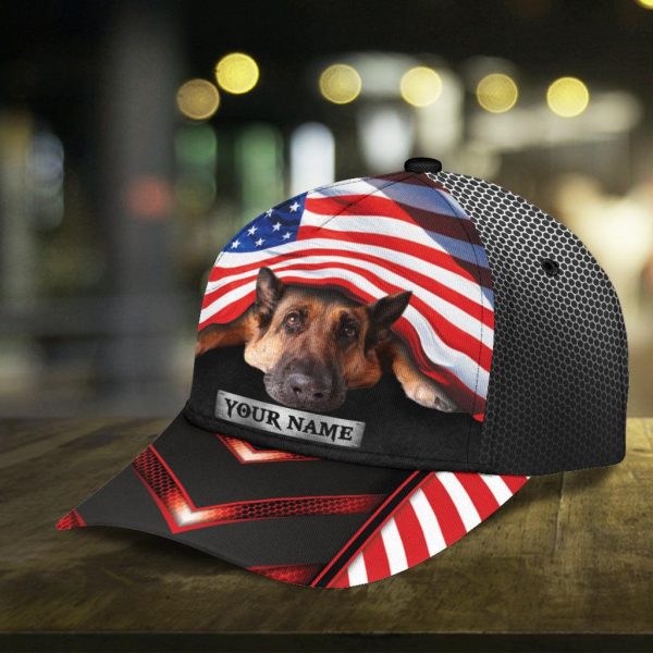 Personalized Germanshepherd Classic Cap, Personalized Gift for German Shepherd Lovers - CP061PS06 Hot on Sale - Image 4