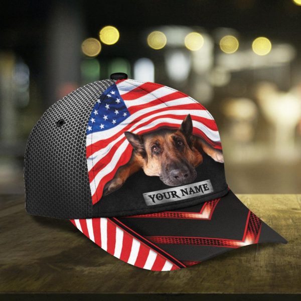 Personalized Germanshepherd Classic Cap, Personalized Gift for German Shepherd Lovers - CP061PS06 Hot on Sale - Image 3