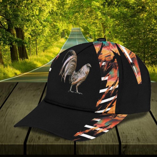 Personalized Chicken Classic Cap, Personalized Gift for Farmers, Cow Lovers, Chicken Lovers - CP2137PS Online - Image 5