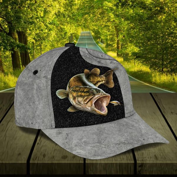 Personalized Fishing Classic Cap, Personalized Gift for Fishing Lovers - CP1971PS Online now - Image 3