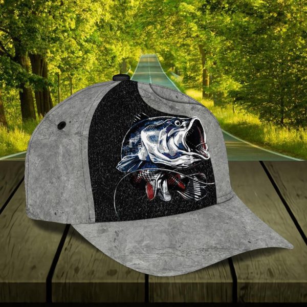 Personalized Fishing Classic Cap, Personalized Gift for Fishing Lovers - CP1974PS For Sale - Image 3