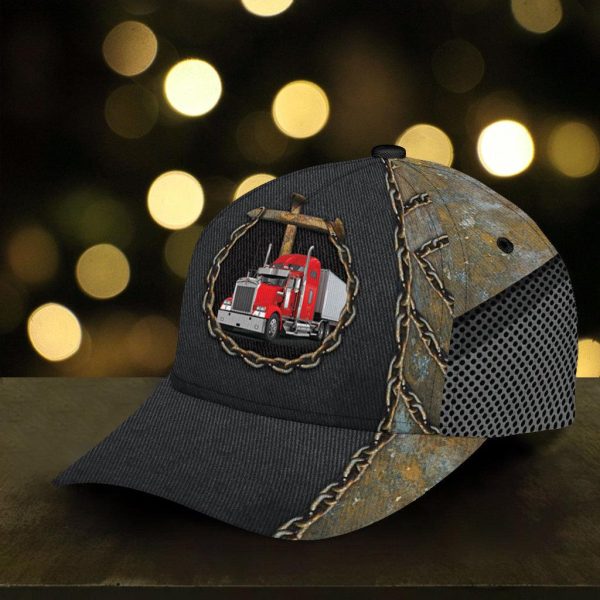 Personalized Trucker Classic Cap, Personalized Gift for Truckers - CP2148PS Discount - Image 5