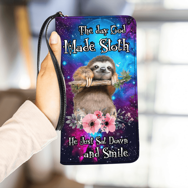 Sloth Clutch Purse, Gift for Sloth Lovers - PU281PA Online Hot Sale