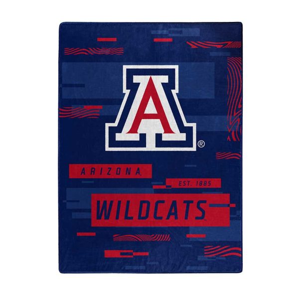 Arizona Wildcats Blanket 60x80 Raschel Digitize Design Sale